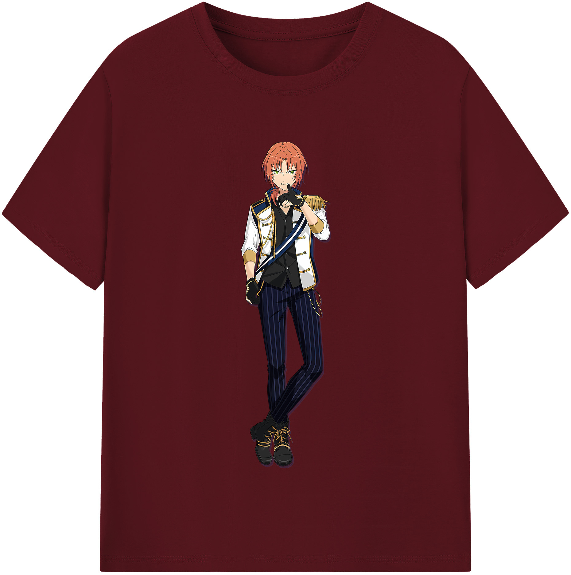 （画像用） あんさんぶるスターズ! Ensemble Stars 綿100％半袖Tシャツ（フロントプリント）